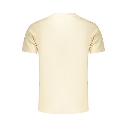 Rifle Beige Cotton T-Shirt