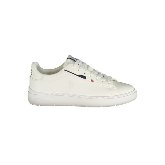 U.S. POLO ASSN. Bianco Polyurethane Women Sneaker