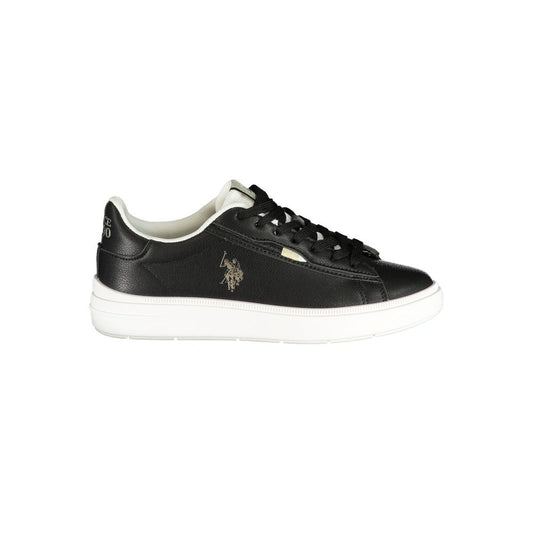 U.S. POLO ASSN. Black Polyester Women's Sneaker