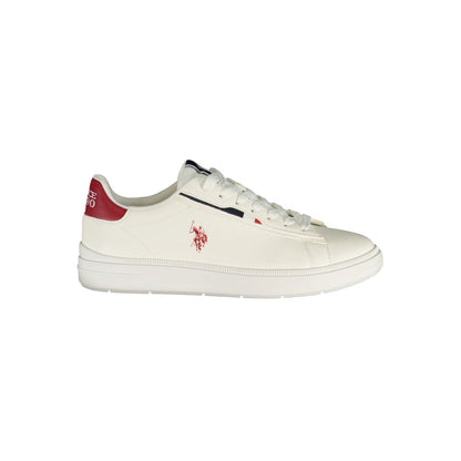 U.S. POLO ASSN. Bianco Polyurethane Men's Sneaker