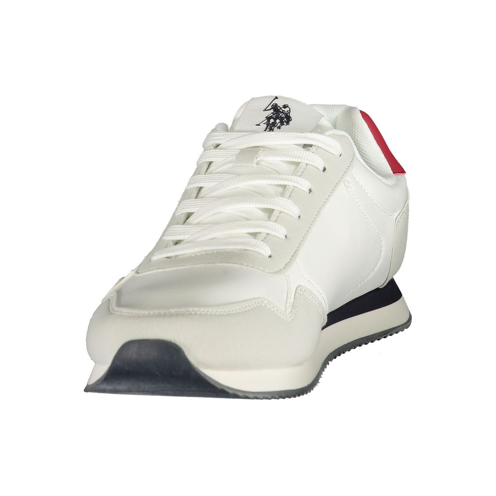 U.S. POLO ASSN. Bianco Polyurethane Men's Sneaker