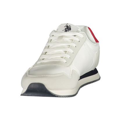 U.S. POLO ASSN. Bianco Polyurethane Men's Sneaker