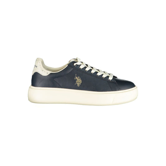 U.S. POLO ASSN. Blue Polyurethane Women Sneakers