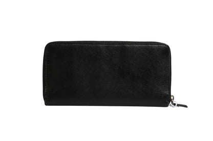 Prada Baltico Saffiano Leather Zip Travel Wallet