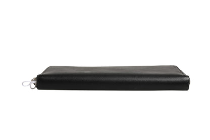 Prada Baltico Saffiano Leather Zip Travel Wallet