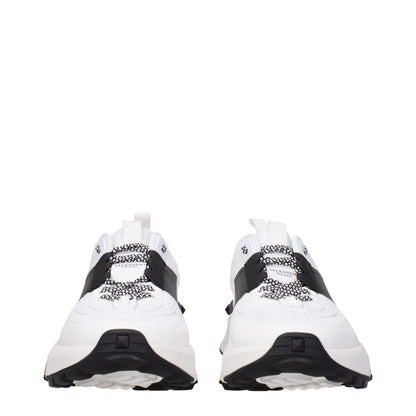 Valentino Garavani Blue Fabric Athletic Sneakers