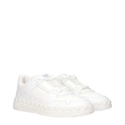 Valentino Garavani Blue Leather Sneakers