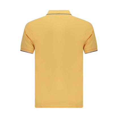 Coveri Moving Orange Cotton Men's Polo