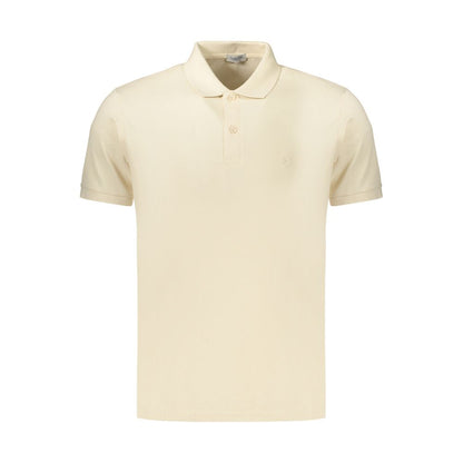 Coveri Moving Beige Cotton Polo Shirt