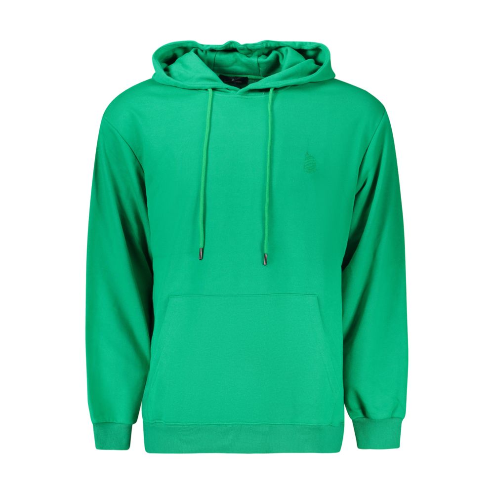 Marina Yachting Green Cotton Sweatshirt