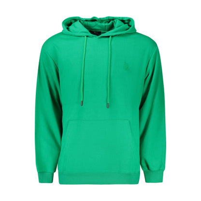 Marina Yachting Green Cotton Sweatshirt