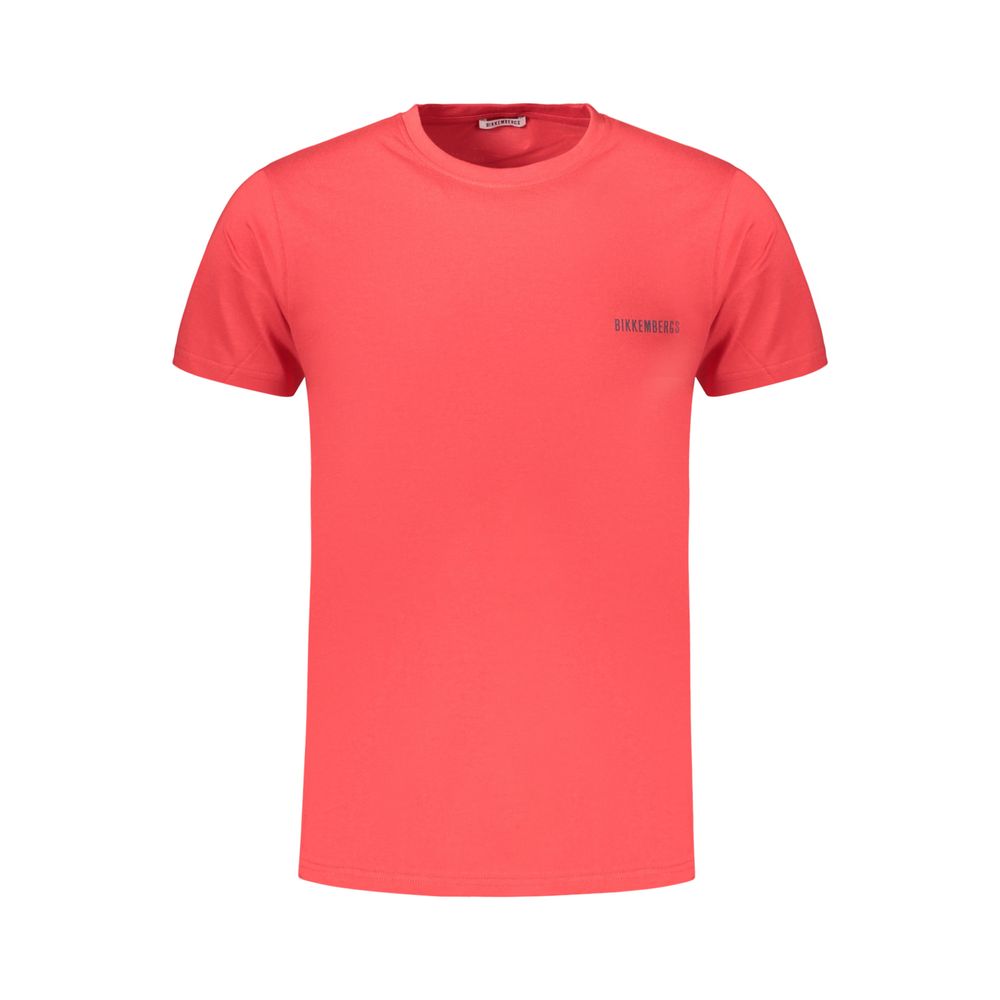 Bikkembergs Red Cotton T-Shirt