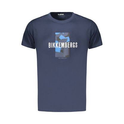 Bikkembergs Blue Cotton T-Shirt