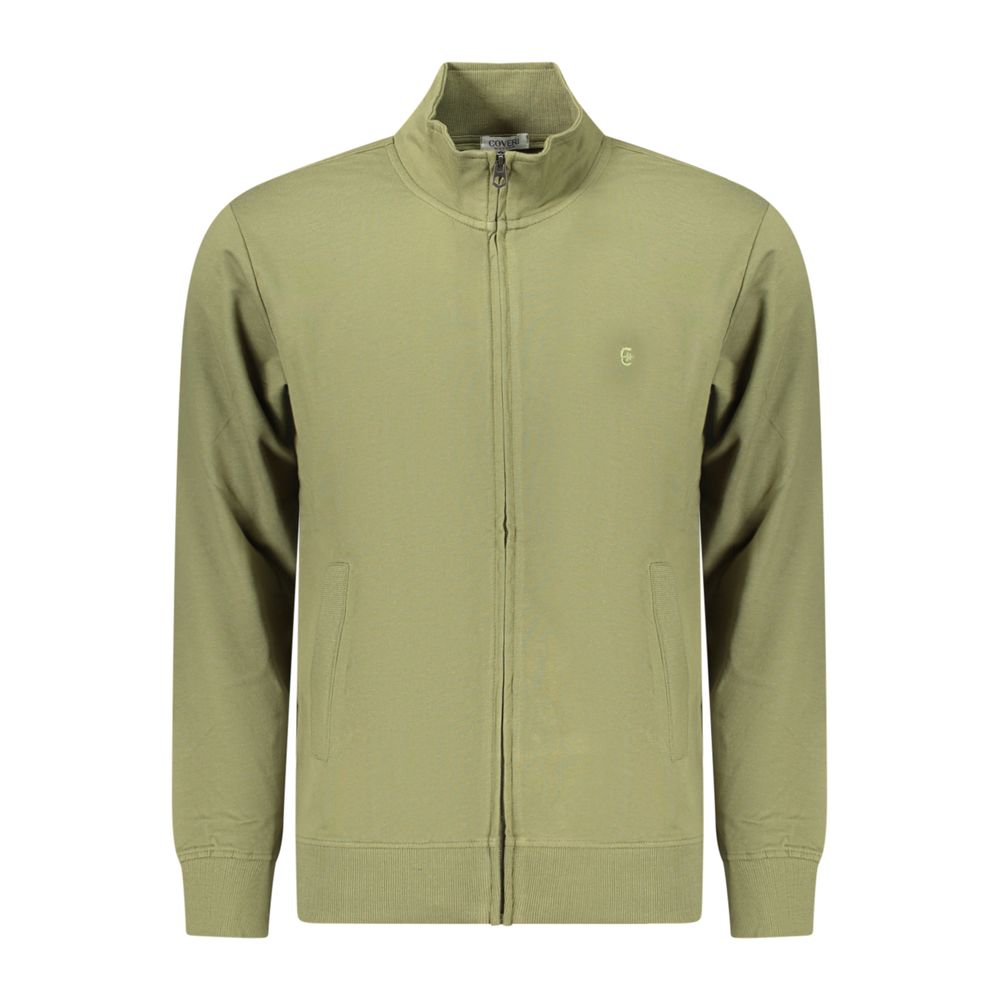 Coveri Moving Green Cotton Sweatshirt