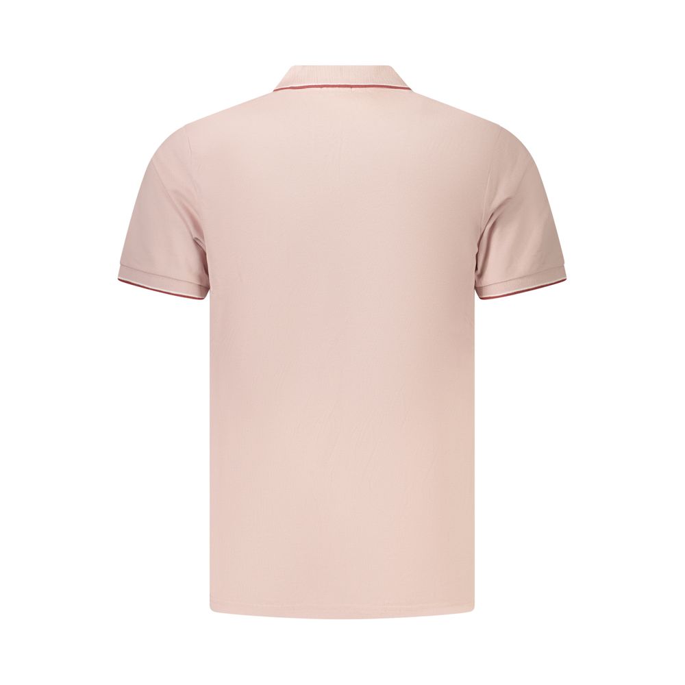 Coveri Moving Pink Cotton Polo Shirt