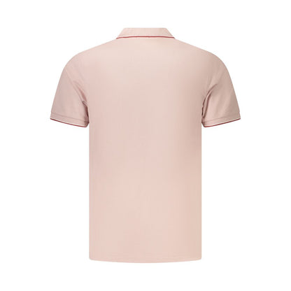 Coveri Moving Pink Cotton Polo Shirt