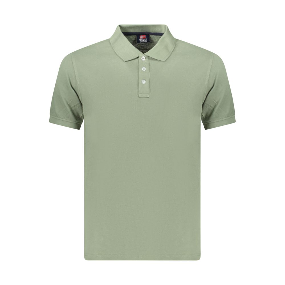 Norway 1963 Green Cotton Polo Shirt