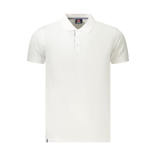 Norway 1963 White Cotton Polo Shirt