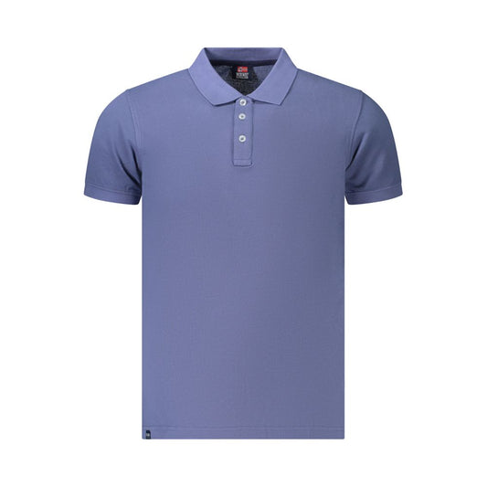 Norway 1963 Blue Cotton Polo Shirt