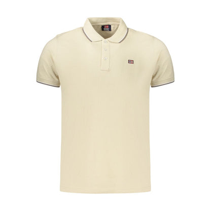 Norway 1963 Beige Cotton Polo Shirt