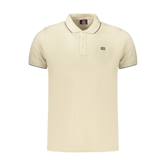 Norway 1963 Beige Cotton Polo Shirt