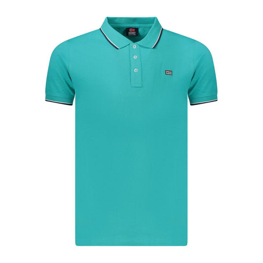 Norway 1963 Blue Cotton Polo Shirt