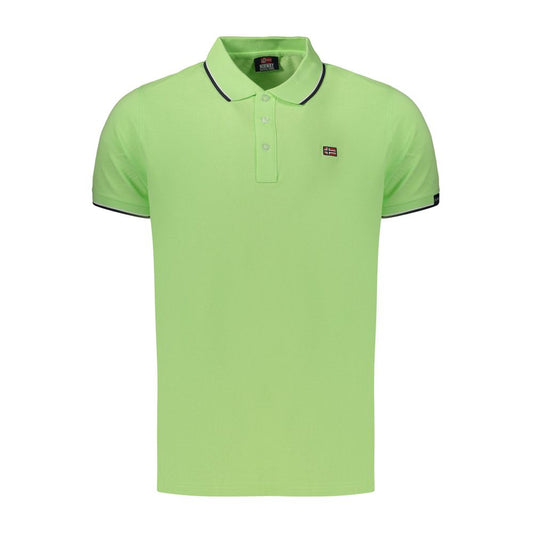 Norway 1963 Green Cotton Polo Shirt