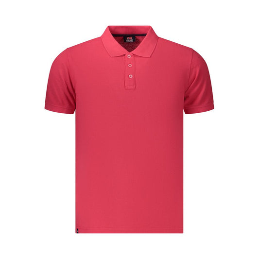 Norway 1963 Red Cotton Polo Shirt