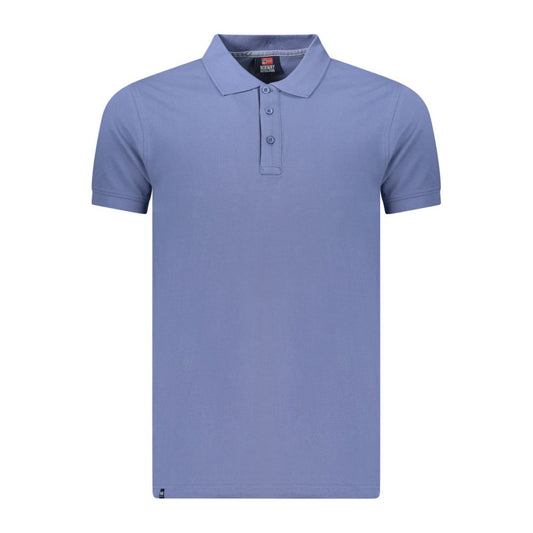 Norway 1963 Blue Cotton Polo Shirt