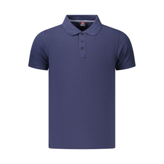 Norway 1963 Blue Cotton Polo Shirt