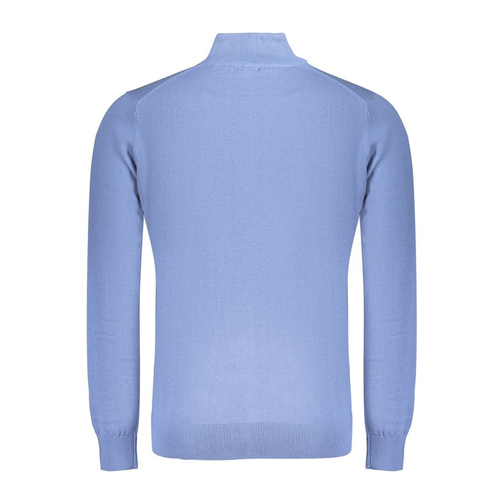 Norway 1963 Blue Cotton Cardigan