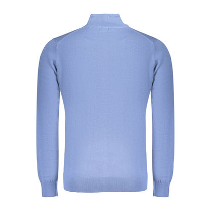 Norway 1963 Blue Cotton Cardigan