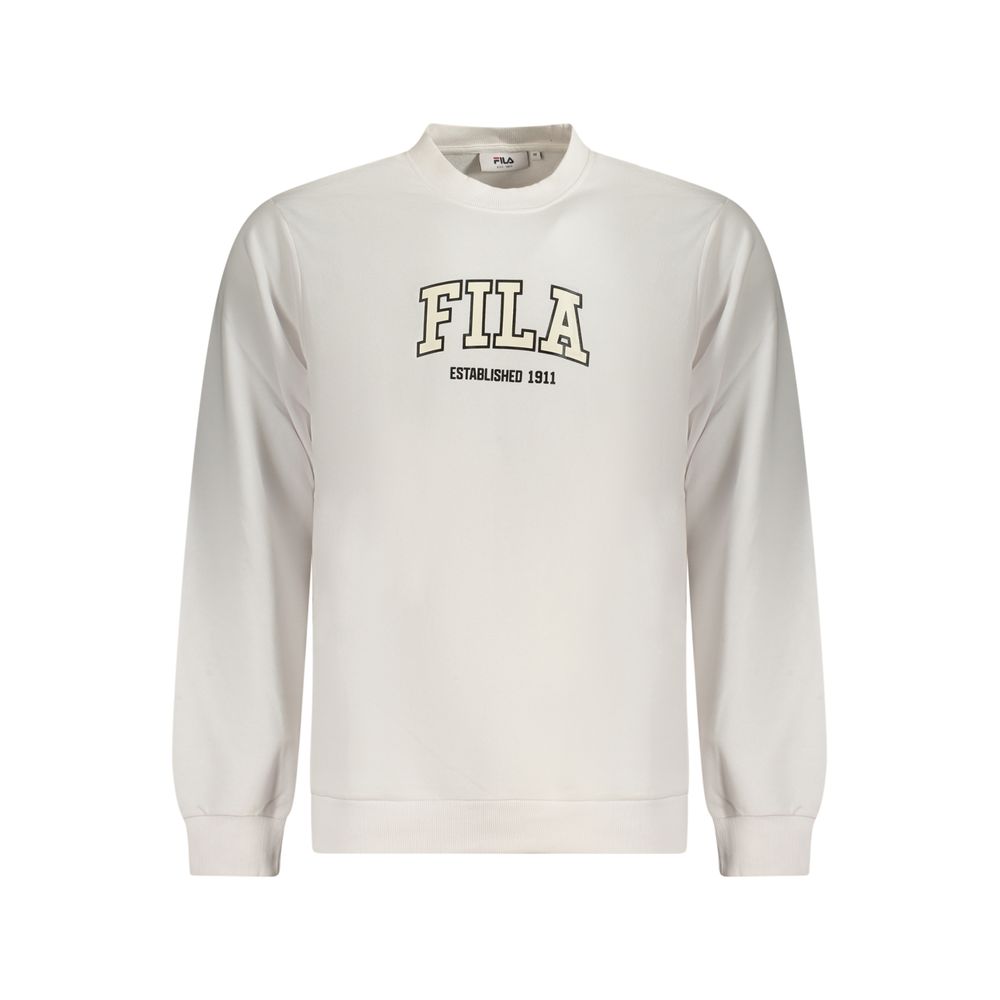 Fila White Cotton Men's Sweatshirt