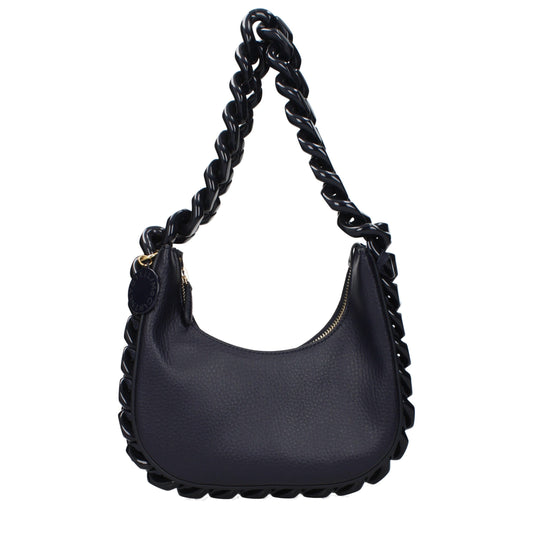 Stella McCartney Blue Leather Shoulder Bag