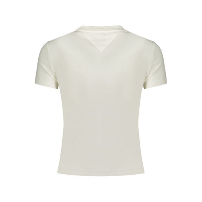 Tommy Hilfiger Bianco Cotton Women's T-Shirt