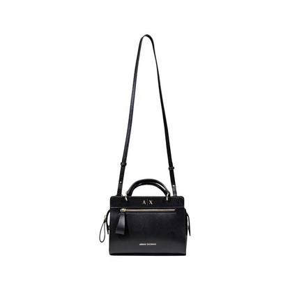Armani Exchange Black Polyester Handbag