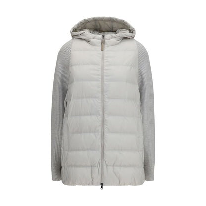Brunello Cucinelli Gray Polyamide Jacket