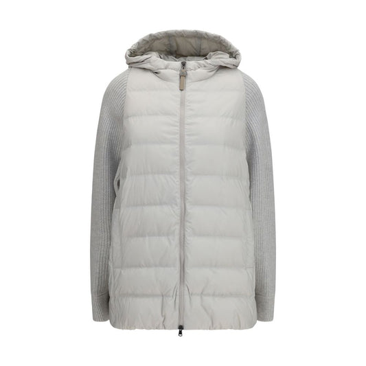 Brunello Cucinelli Gray Polyamide Jacket