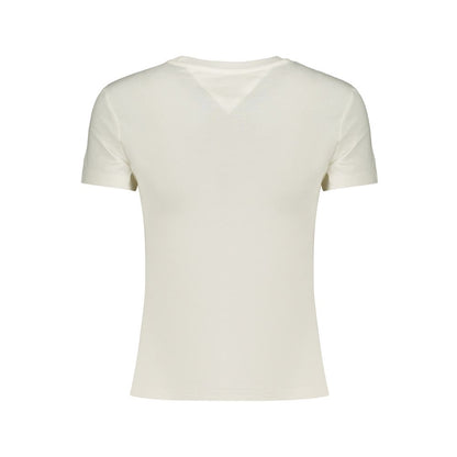 Tommy Hilfiger White Cotton Women's T-Shirt