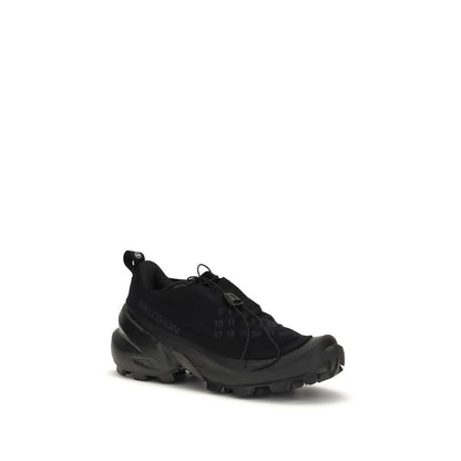 MM6 Black Polyamide Athletic Sneakers