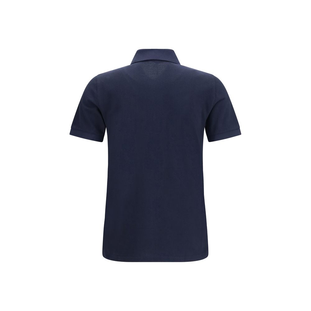 Fred Perry Blue Cotton T-Shirt