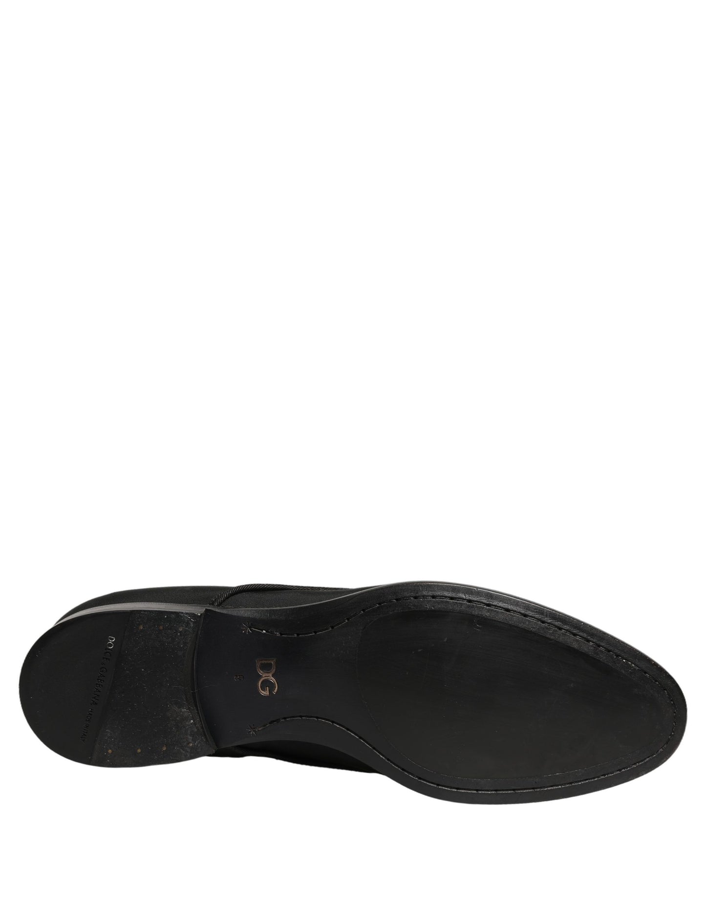 Dolce & Gabbana Black Suede Lace Up Derby Dress Formal Shoes
