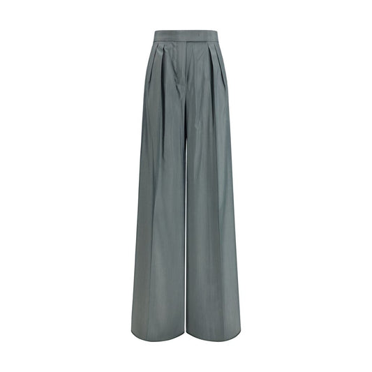 Max Mara Bicolor Wool Oves Aries Casual Pants