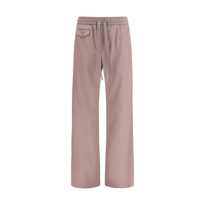 Dolce & Gabbana Brown Wool Oves Aries Joggers (Workout Pants)