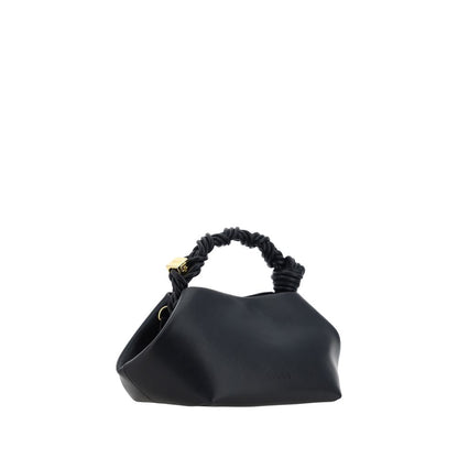 Ganni Black Recycled Leather Handbag