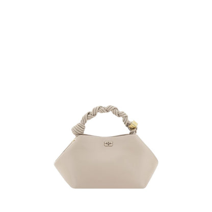 Ganni White Recycled Leather Handbag