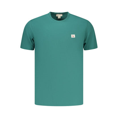 Calvin Klein Green Cotton T-Shirt