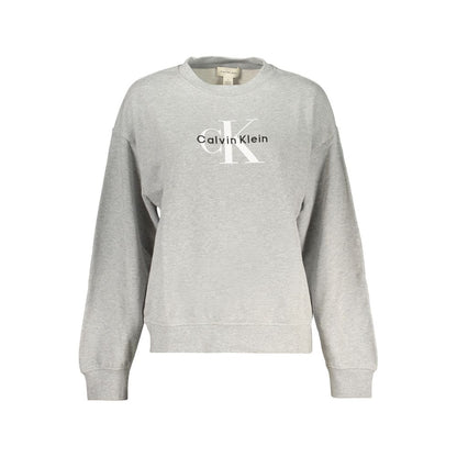 Calvin Klein Gray Cotton Sweatshirt