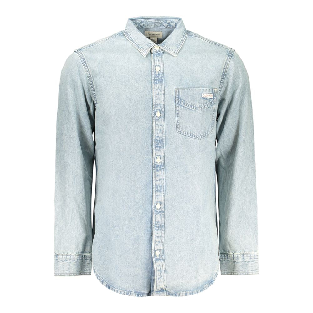 Calvin Klein Blue Denim Shirt