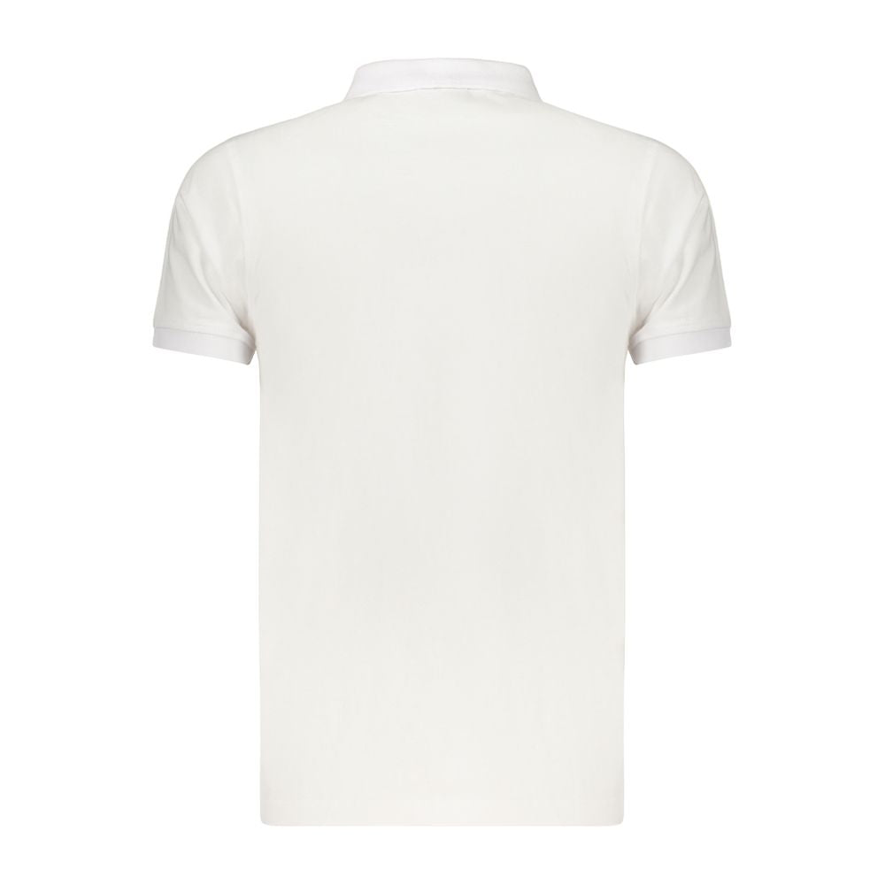 Norway 1963 White Cotton Polo Shirt